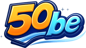 50 be লোগো